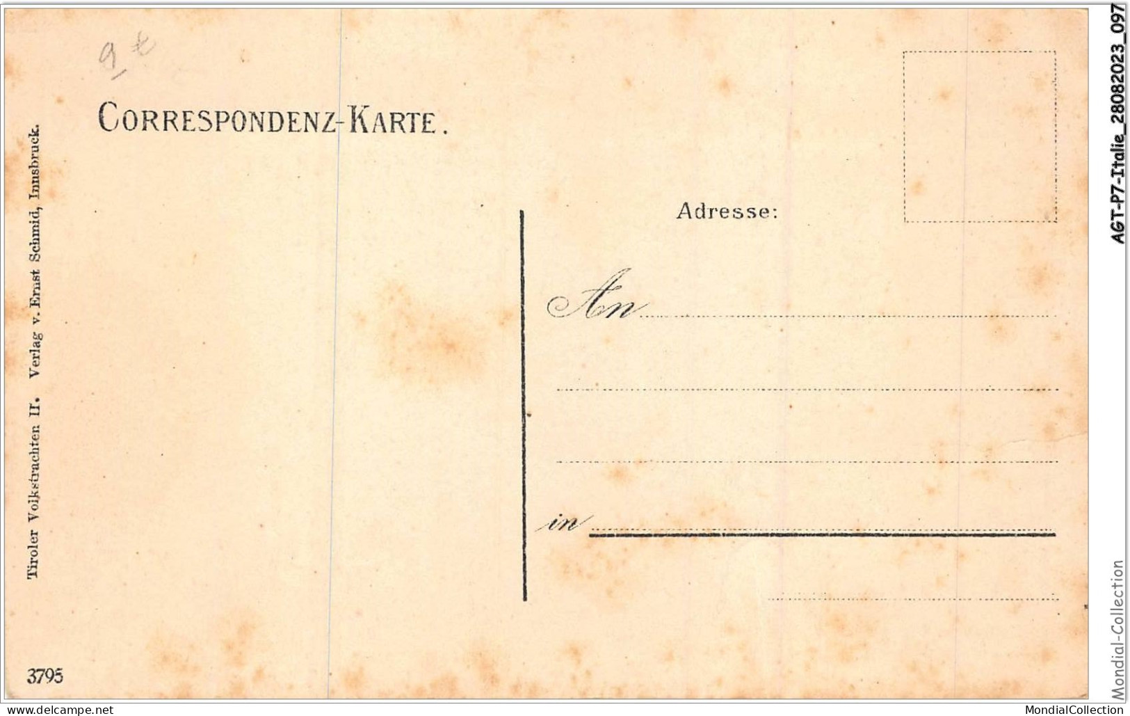 AGTP7-0516-ITALIE - MERAN - Verlag V. Ernest Schmid, Innsbruck  - Merano