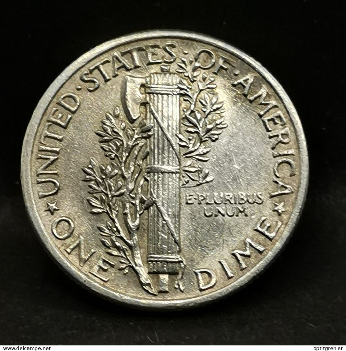 1 MERCURY DIME 10 CENTS ARGENT 1942 PHILADELPHIE USA / SILVER - 1916-1945: Mercury (Mercure)