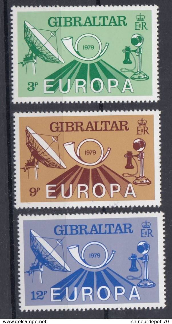 Gibraltar Europa 79 Neufs Sans Charnières ** - Gibraltar