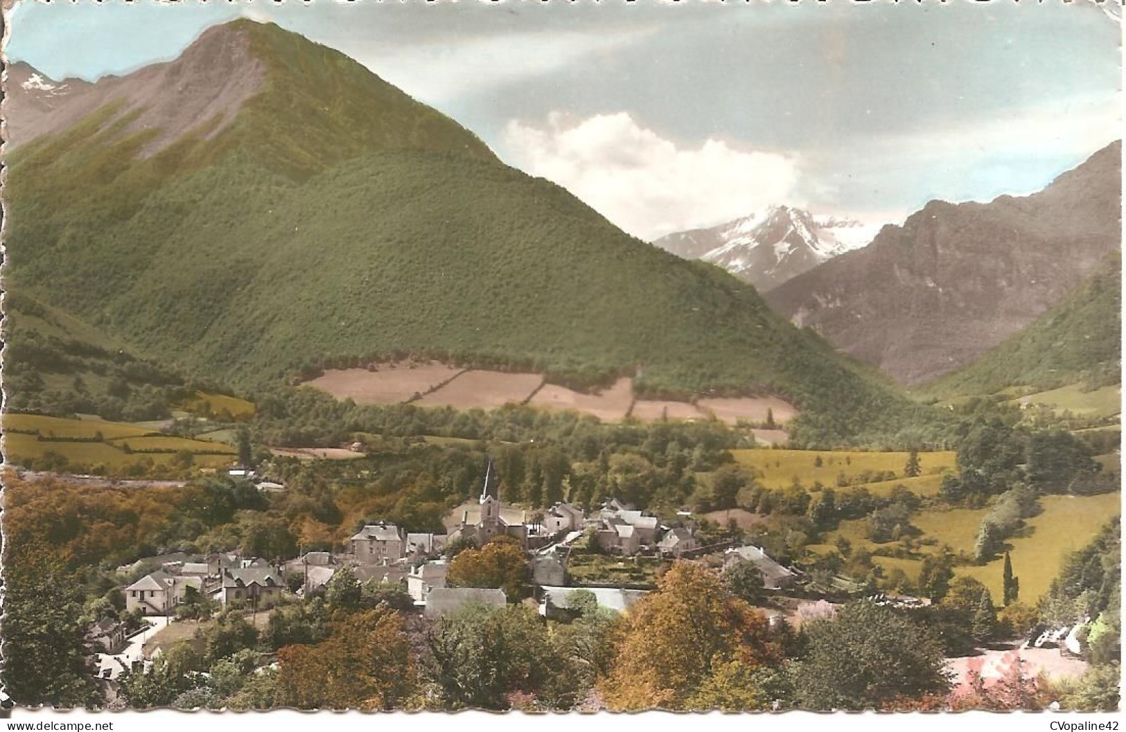 ARTHEZ-D'ASSON (64) Alt : 400 M . Vue Générale . Le Gabizos (2684 M) Et Le Mont Bula (1582 M) En 1971  CPSM  PF - Otros & Sin Clasificación