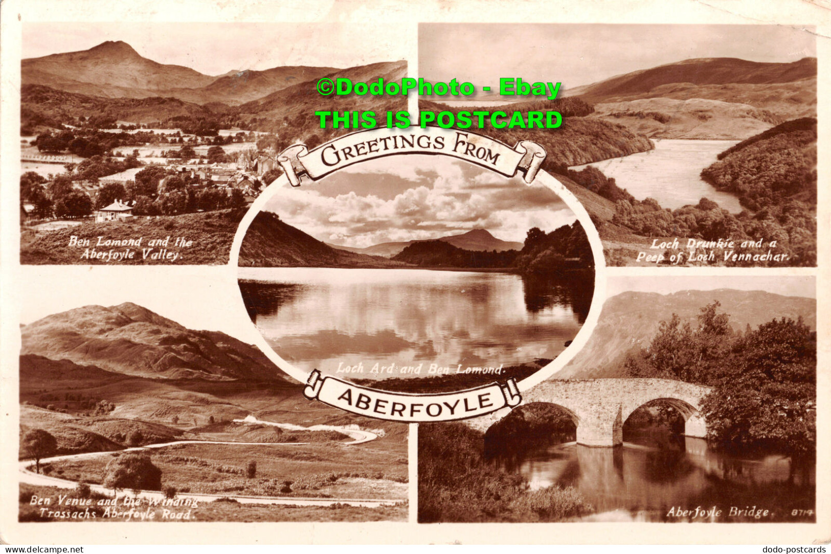R357859 Greetings From Aberfoyle. The Best Of All Series. J. B. White. RP. Multi - Monde
