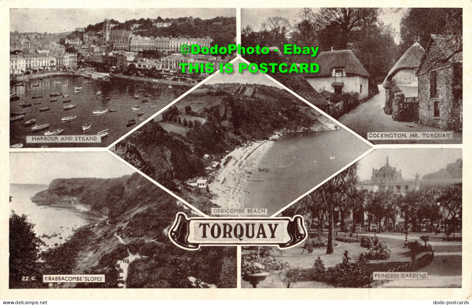 R357867 Torquay. 22. C. Multi View - Monde