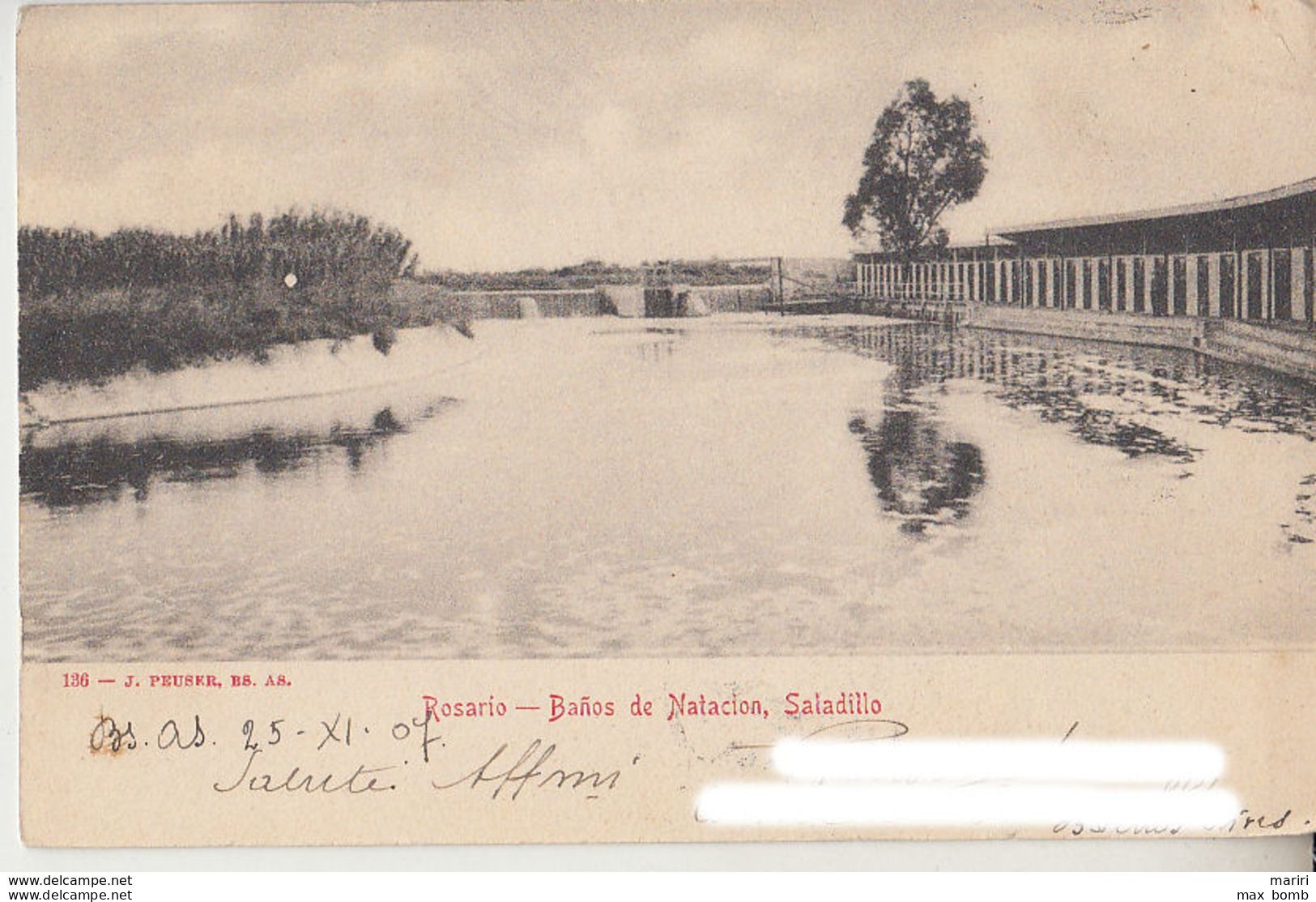 1907 ARGENTINA ROSARIO --- E0060 * - Argentina