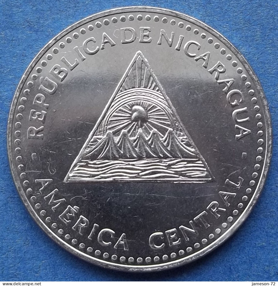 NICARAGUA - 5 Cordobas 2014 KM# 90a Monetary Reform (1912) - Edelweiss Coins - Nicaragua