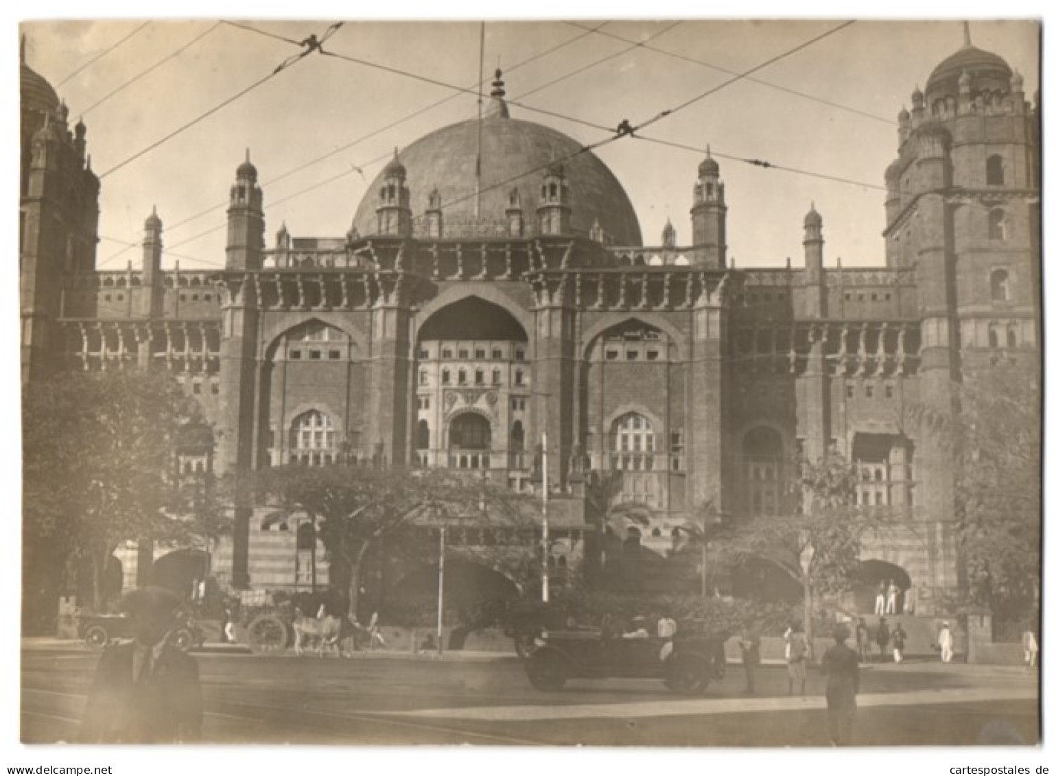 Fotografie Unbekannter Fotograf, Ansicht Bombay / Mumbai, Museum Prince Of Wales Um 1928  - Lieux