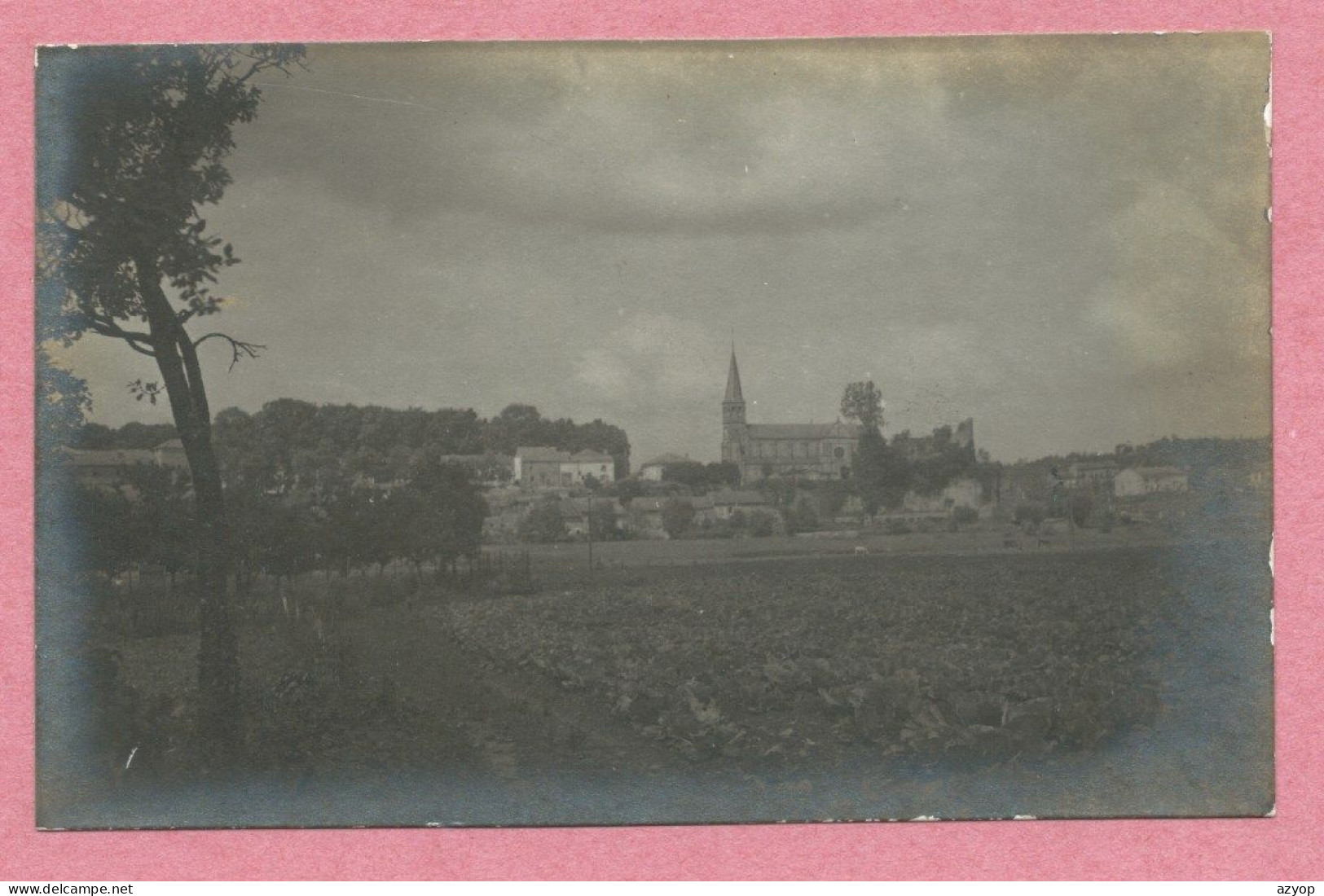 55 - LOUPPY Sur LOISON - Carte Photo Allemande - Vue Générale - Guerre 14/18 - Autres & Non Classés