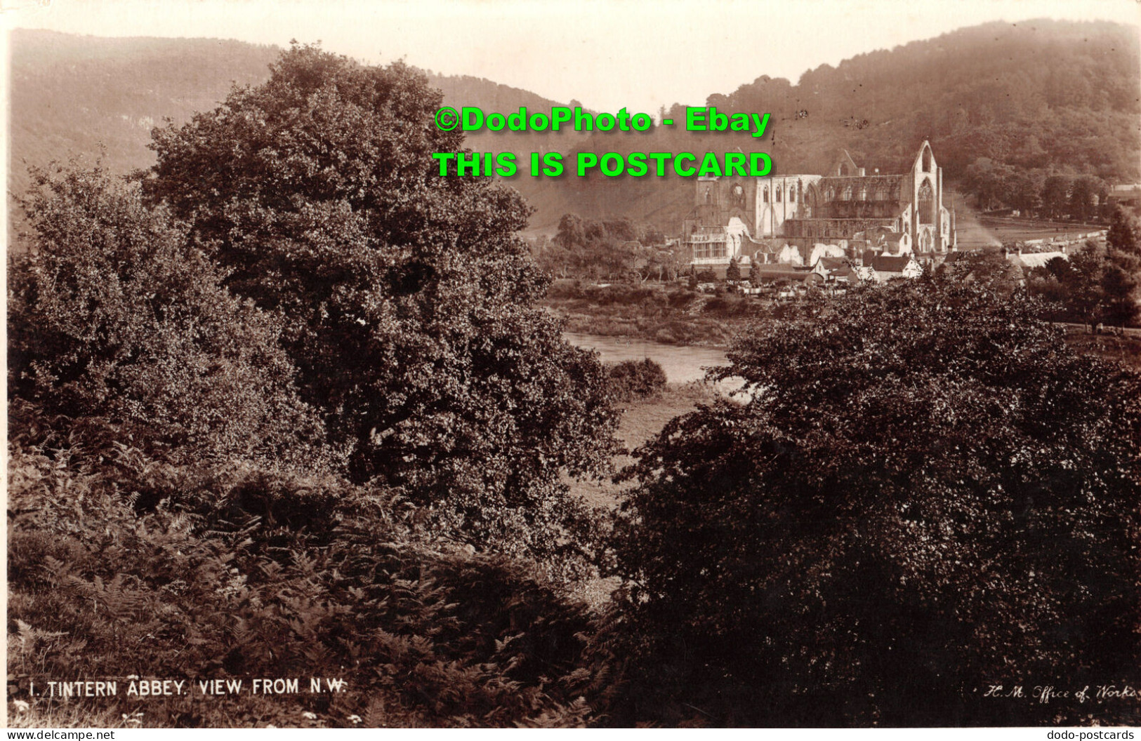 R357960 1. Tintern Abbey View From N. W. H. M. Office Of Works - Monde