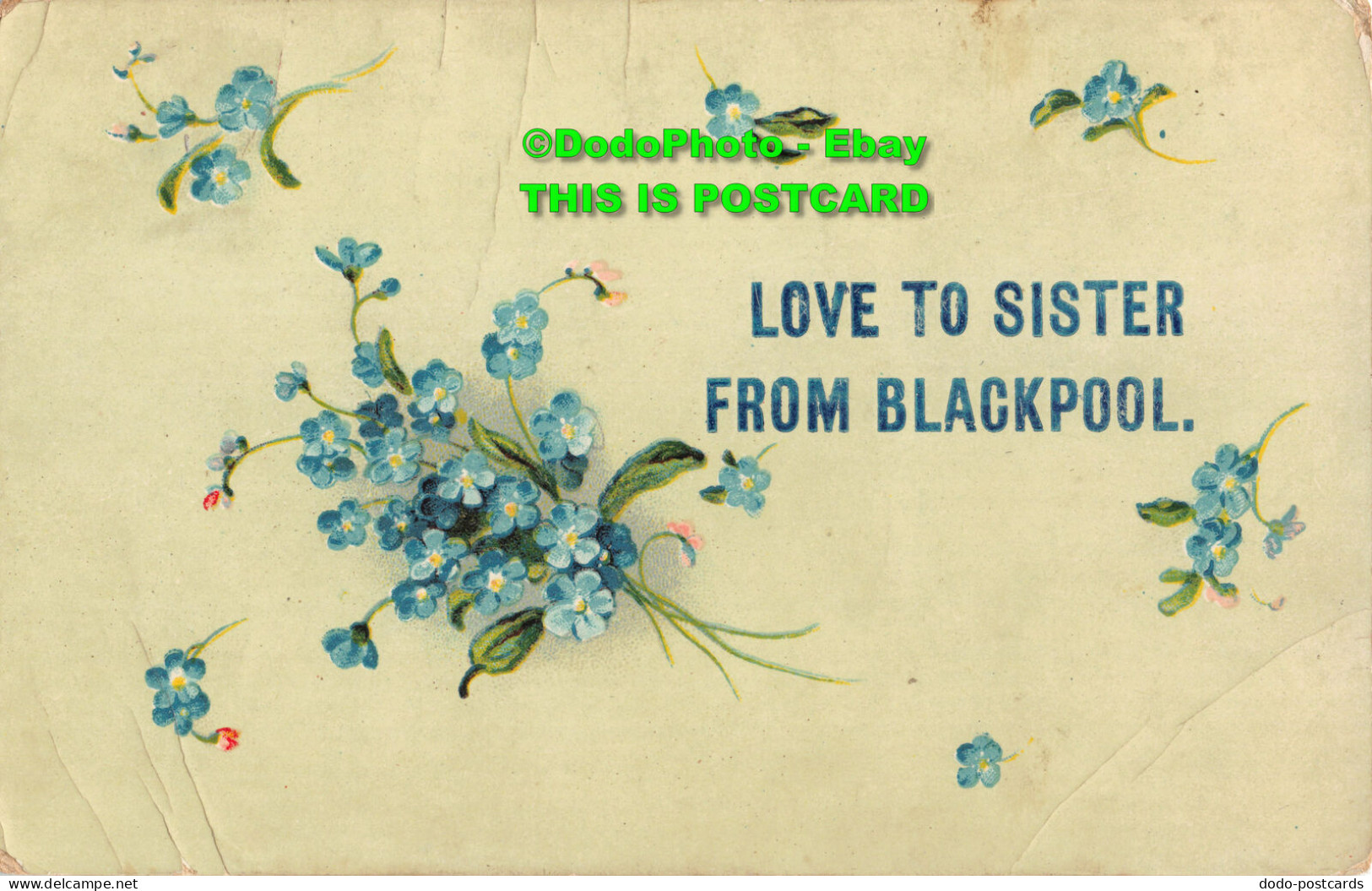 R357962 Love To Sister From Blackpool. Series No. 2115. 1915 - Monde