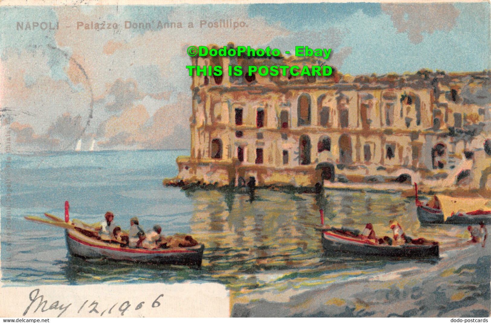 R357965 Napoli. Palazzo Donn Anna A Posillipo. Carlo Collin. 1906 - Monde