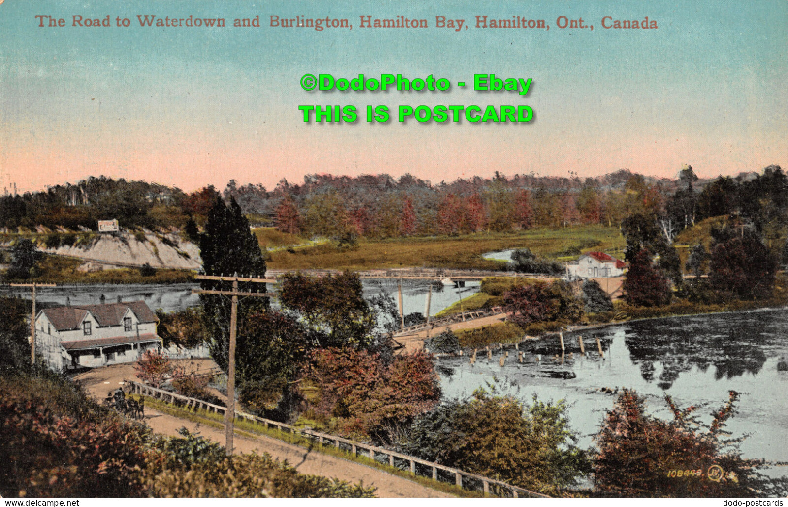 R357976 The Road To Waterdown And Burlington. Hamilton Bay. Hamilton. Ont. Canad - Monde