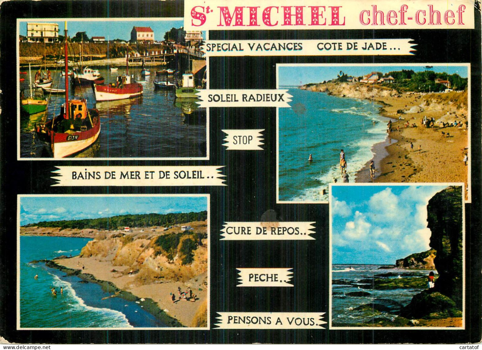 SAINT MICHEL CHEF CHEF . CP Multviues - Saint-Michel-Chef-Chef