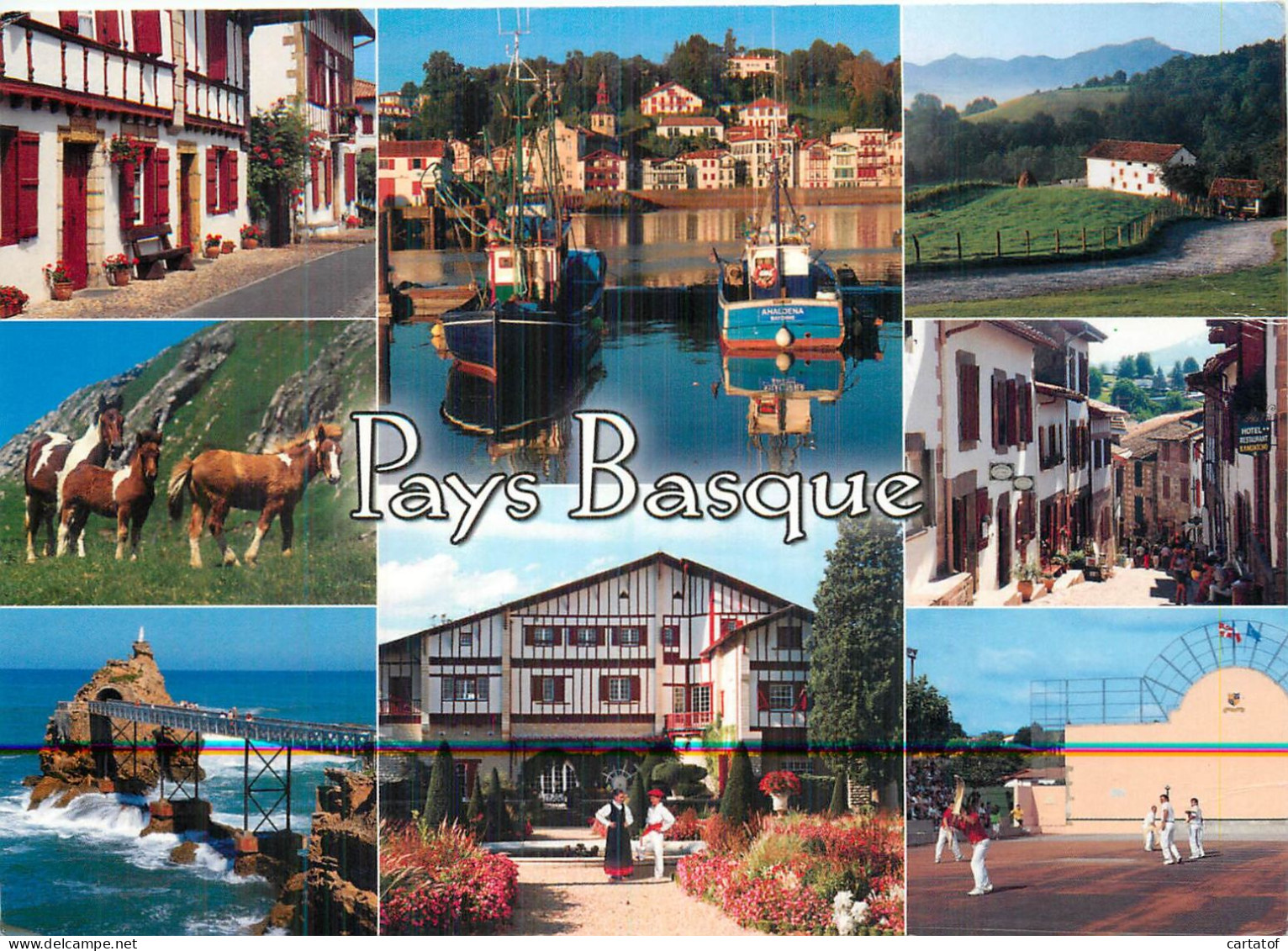 PAYS BASQUE .  CP Multivues - Andere & Zonder Classificatie