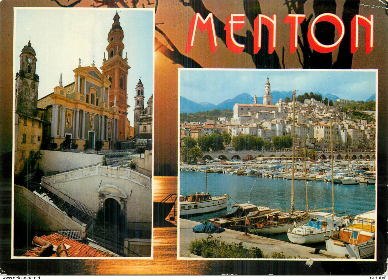 MENTON . CP Multivues - Menton