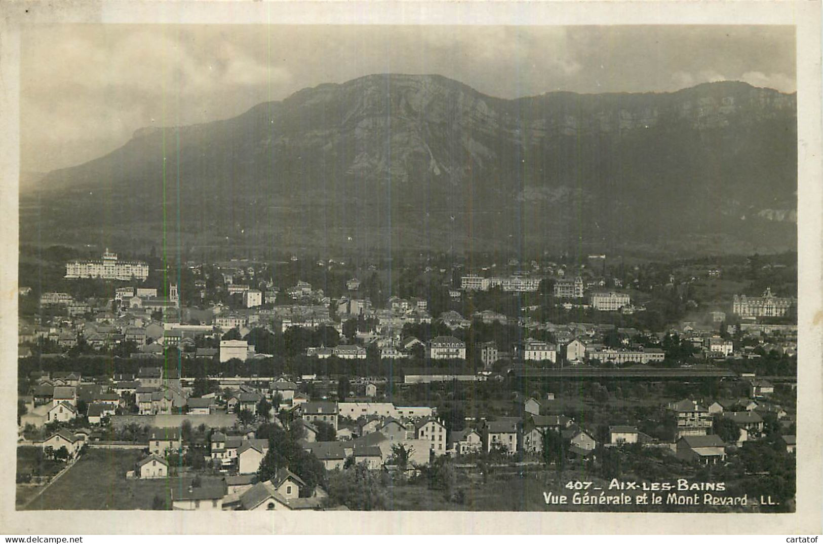 AIX LES BAINS . Vue Générale Et Le Mt-Revard - Aix Les Bains