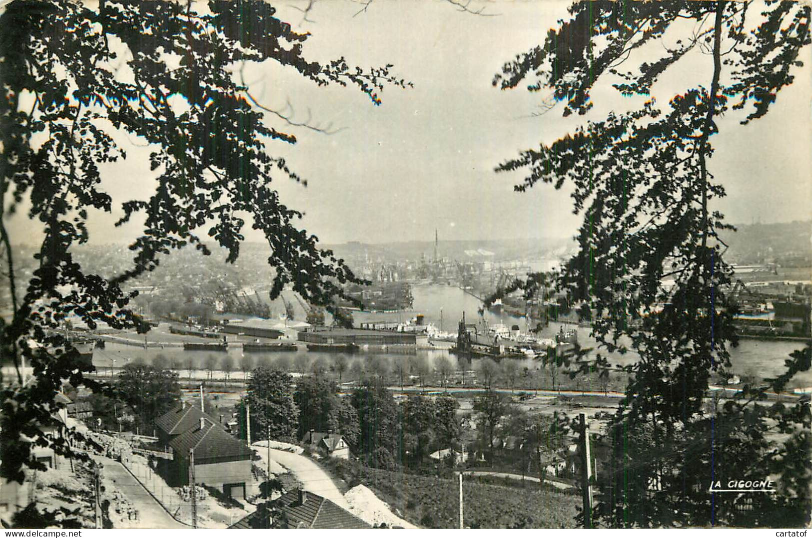 ROUEN . Vue Générale Du Port De Canteleu - Rouen