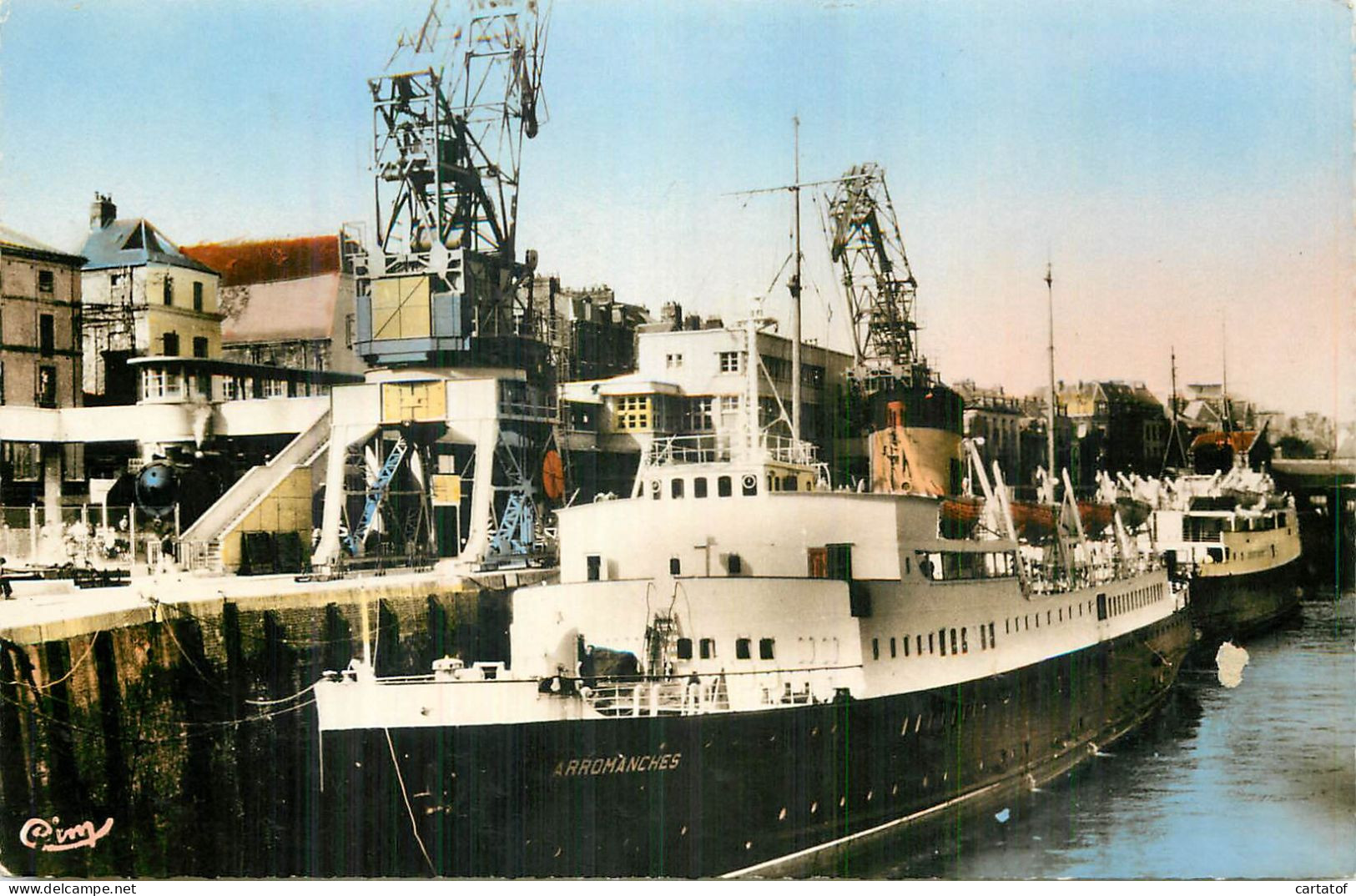 DIEPPE . L' ARROMANCHES . ( Bateau ) . - Dieppe