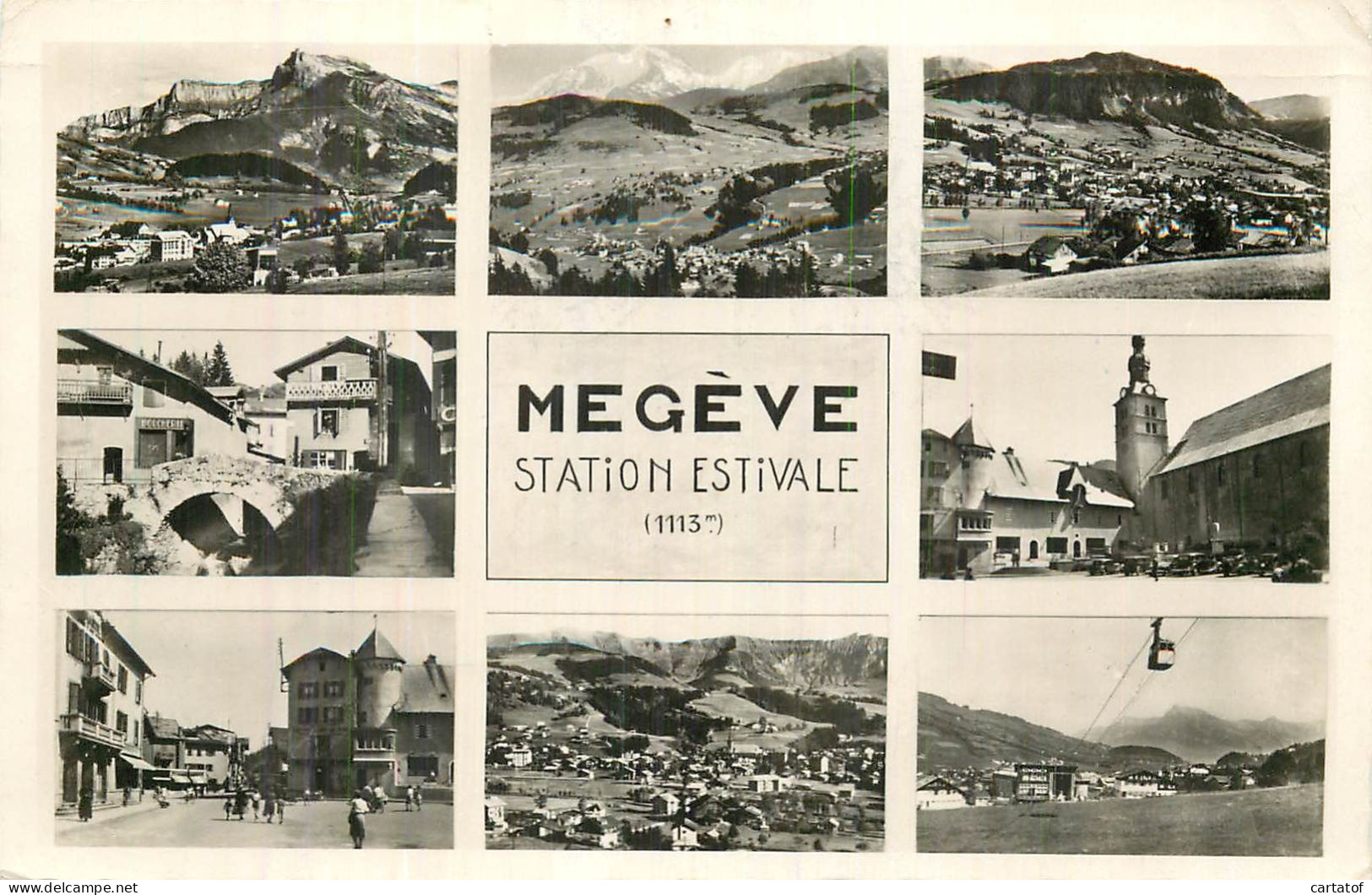 MEGEVE . CP Mutivues - Megève
