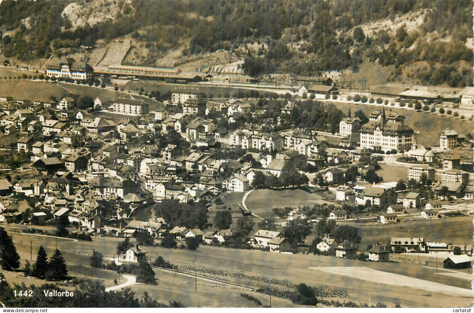 VALLORBE . ( Vue Générale )  - Vallorbe