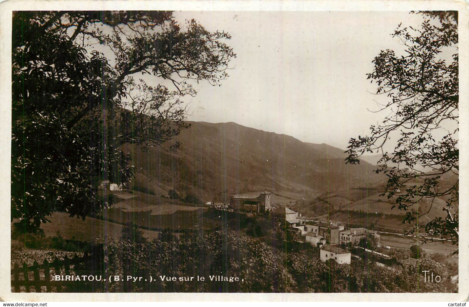 BIRIATOU . Vue Sur Le Village - Biriatou