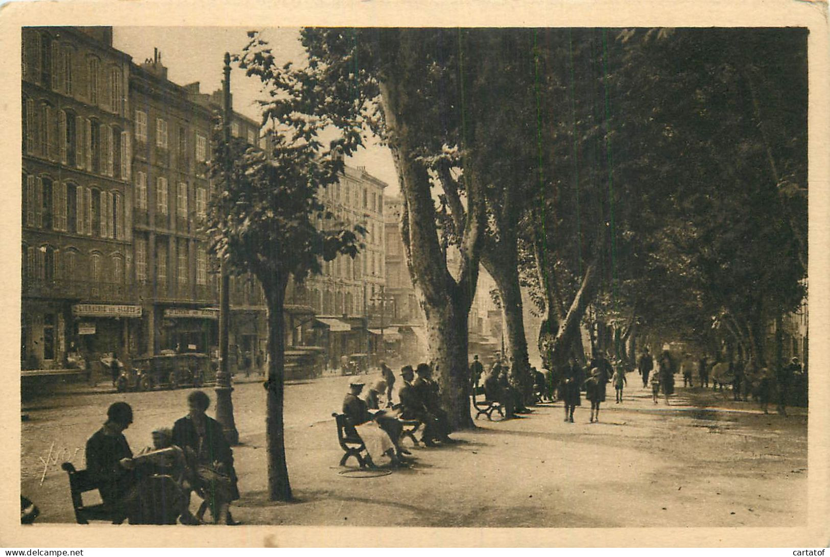 MARSEILLE . La Canebière - Unclassified