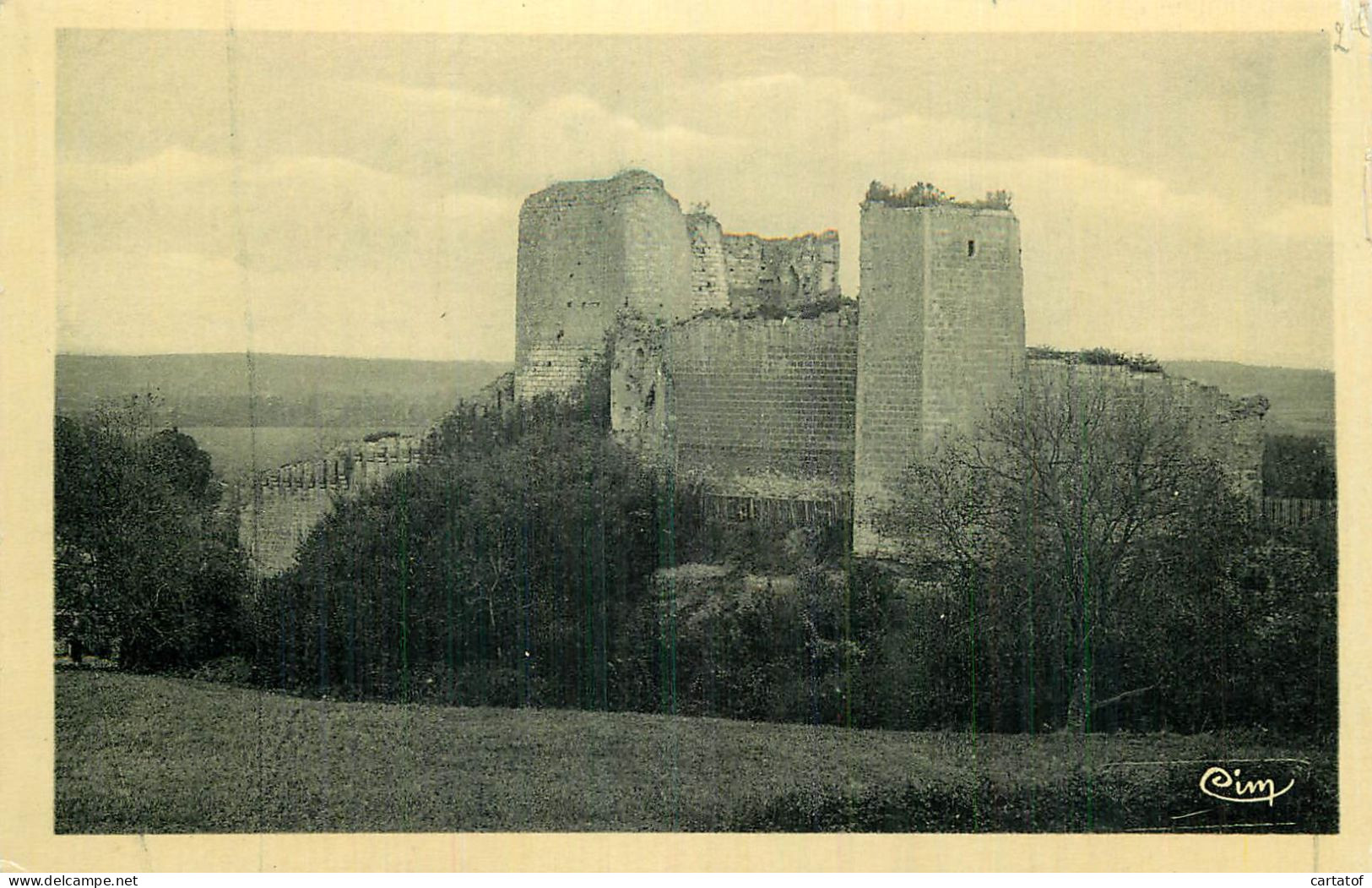 MONTOIRE Sur Le LOIR . Vue D'ensemble Du Château - Montoire-sur-le-Loir