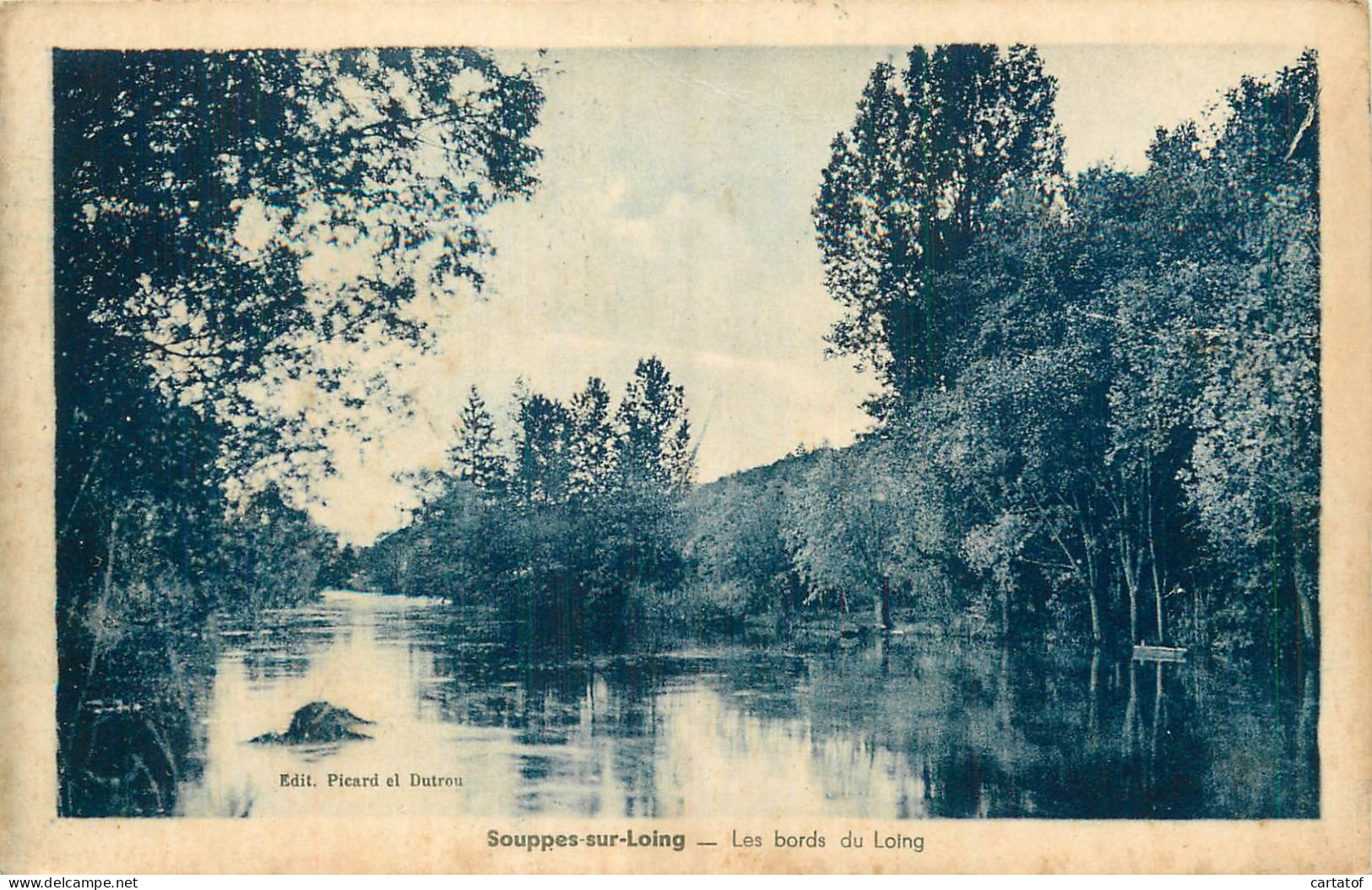 SOUPPES SUR LOING .  Les Bords Du Loing - Souppes Sur Loing