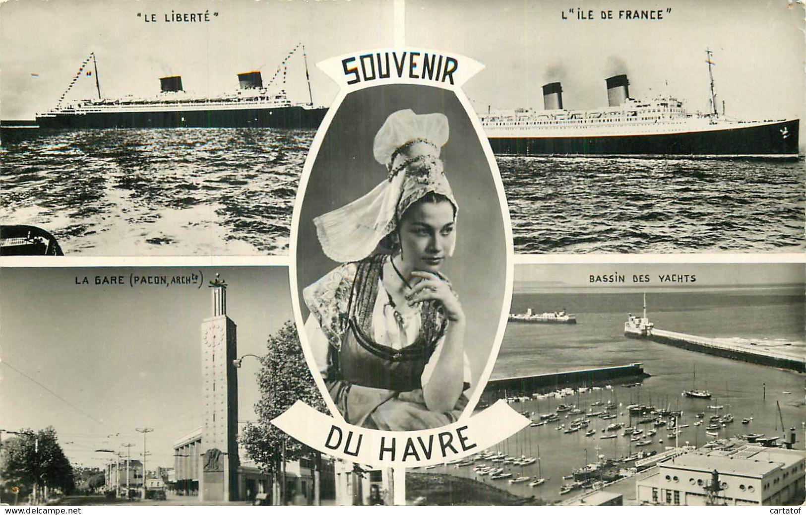 SOUVENIR Du HAVRE . CP Multivues .  LE HAVRE - Unclassified