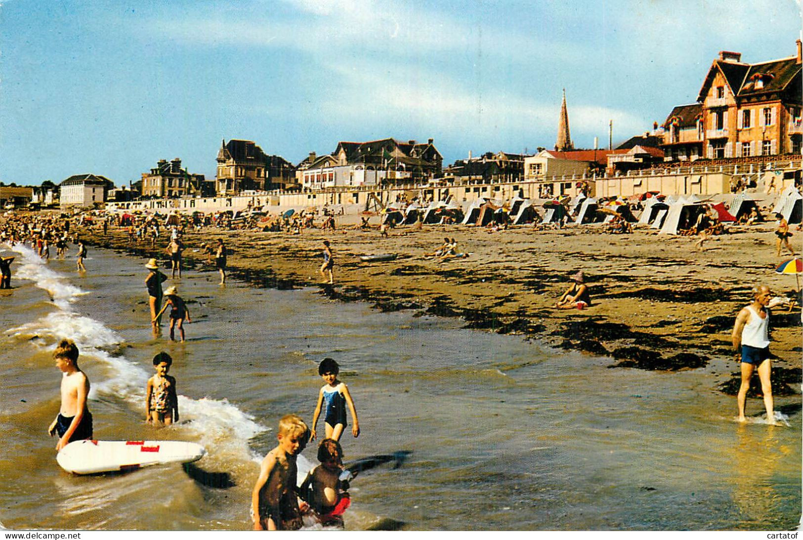 SAINT PAIR SUR MER .  La Plage à L'heure Du Bain - Saint Pair Sur Mer