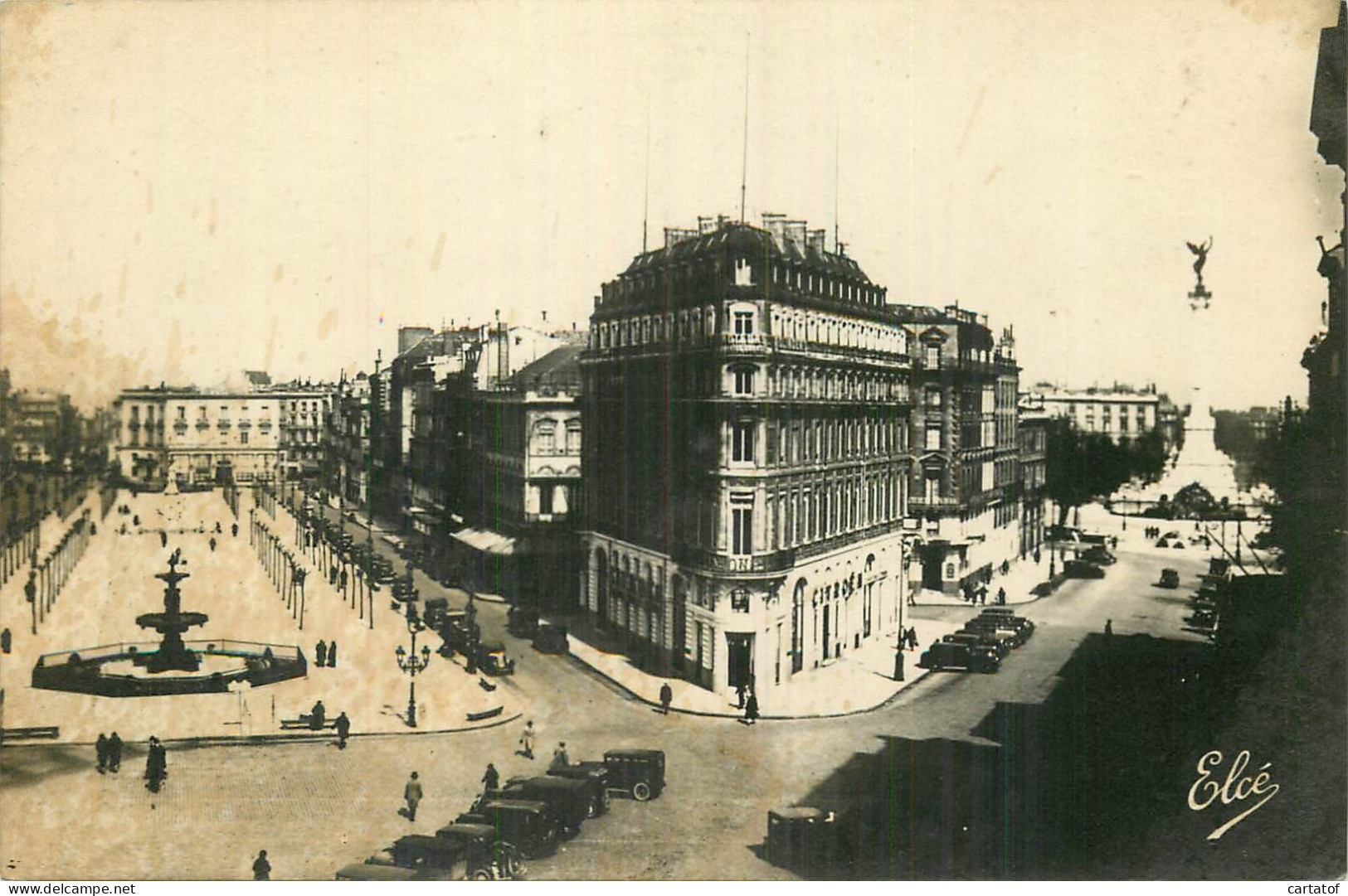 BORDEAUX . Maison Gobineau . Vue Sur Les Allées De Tourny . - Bordeaux