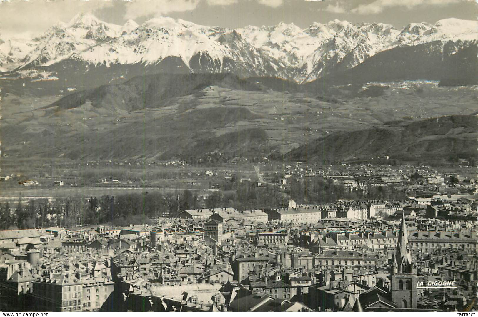 GRENOBLE . Vue Générale Et La Chaine De Belledonne - Grenoble