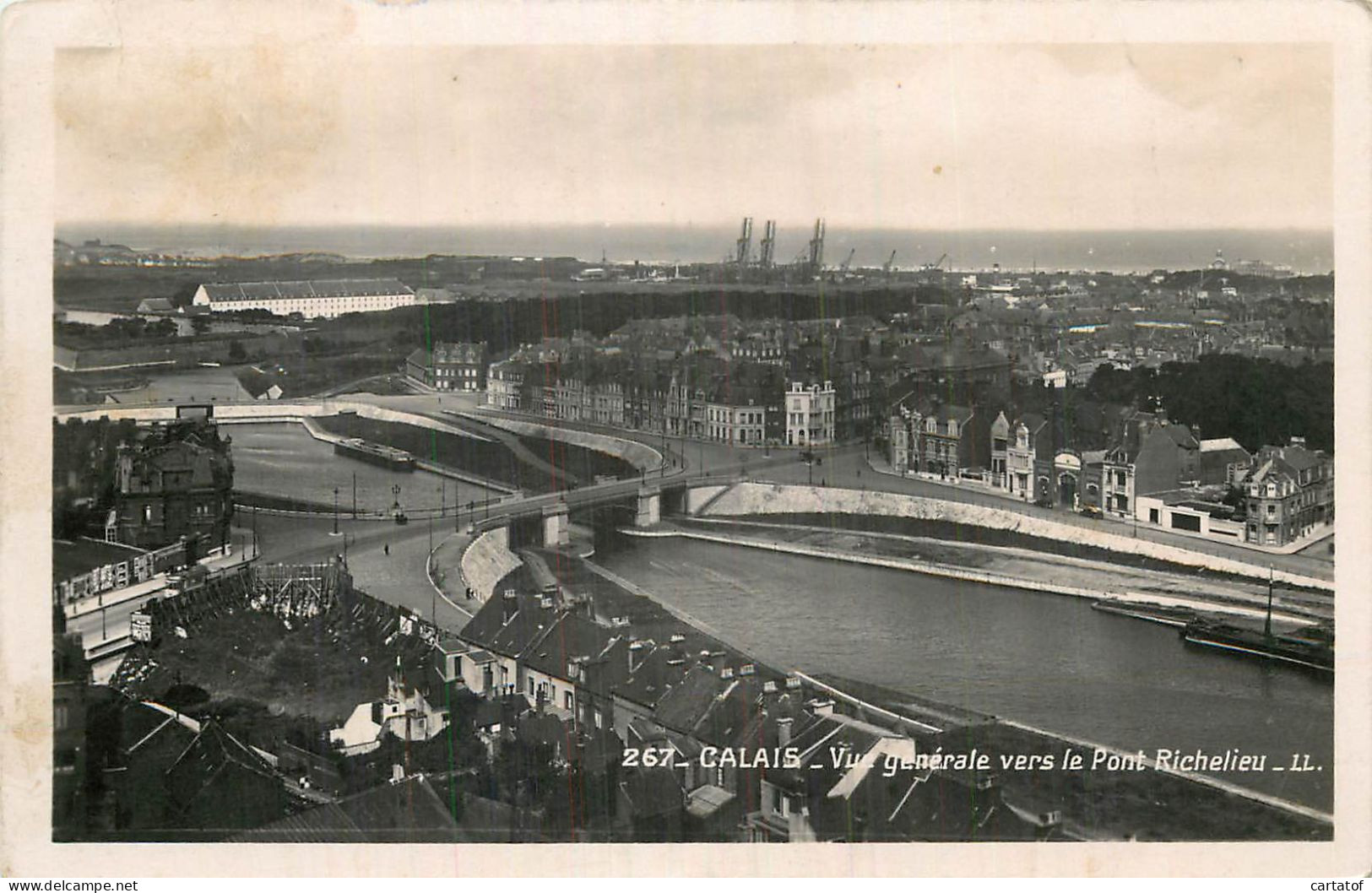 CALAIS . Vue Générale Vers Le Pont Richelieu - Calais