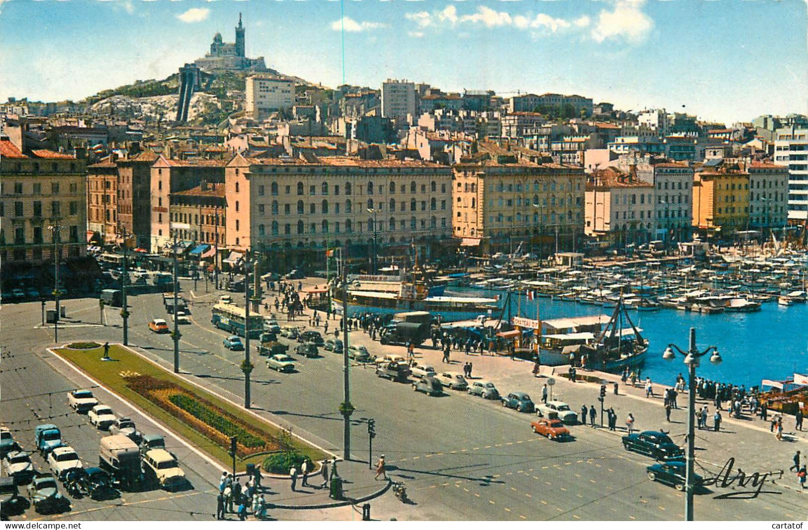 MARSEILLE . Quai Des Belges Et ND De La Garde - Non Classés