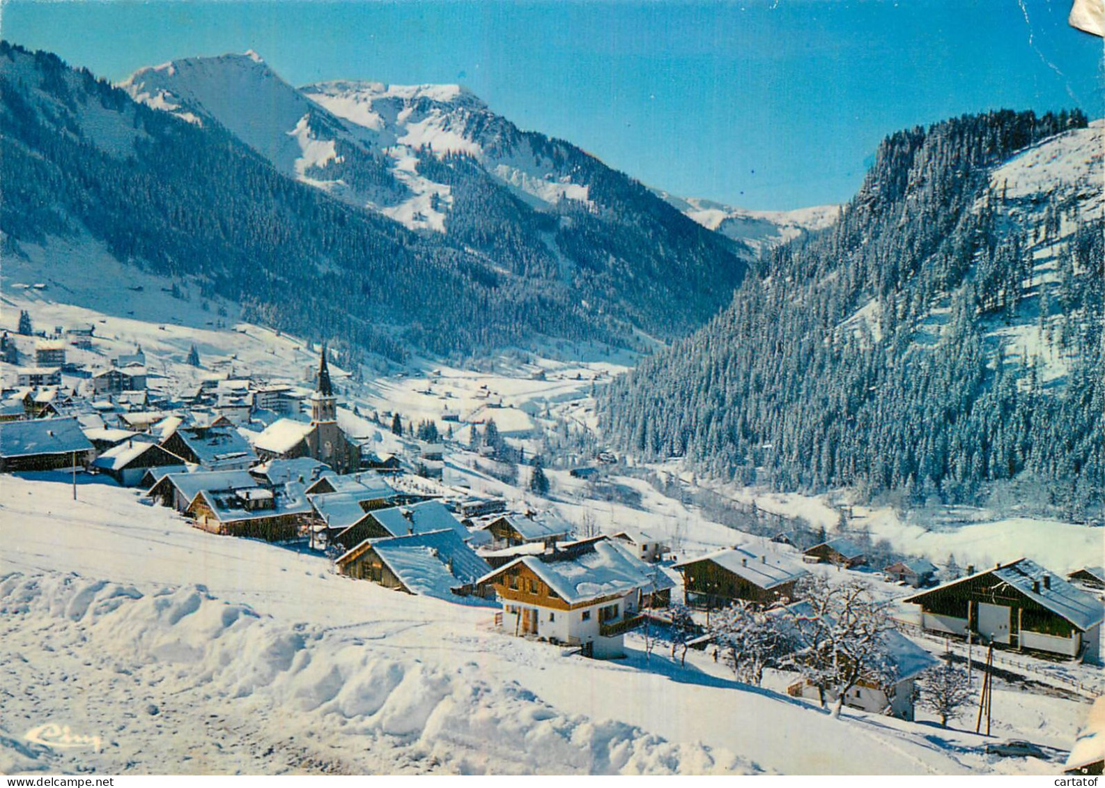 CHATEL . Vue Générale . Vallée De L'Essert - Châtel