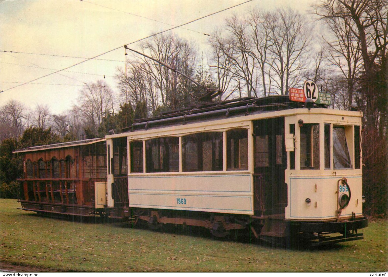 Brussels ; Motor Car 1969 . Motrice Et Baladeuse 29 - Tramways