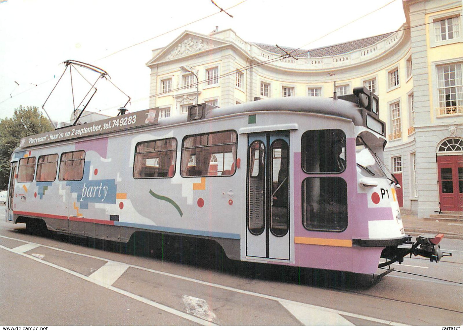 HTM . TRAMWAY . Partytram Te Huur Voor Volledig Verzorgde . DEN HAAG . - Tramways