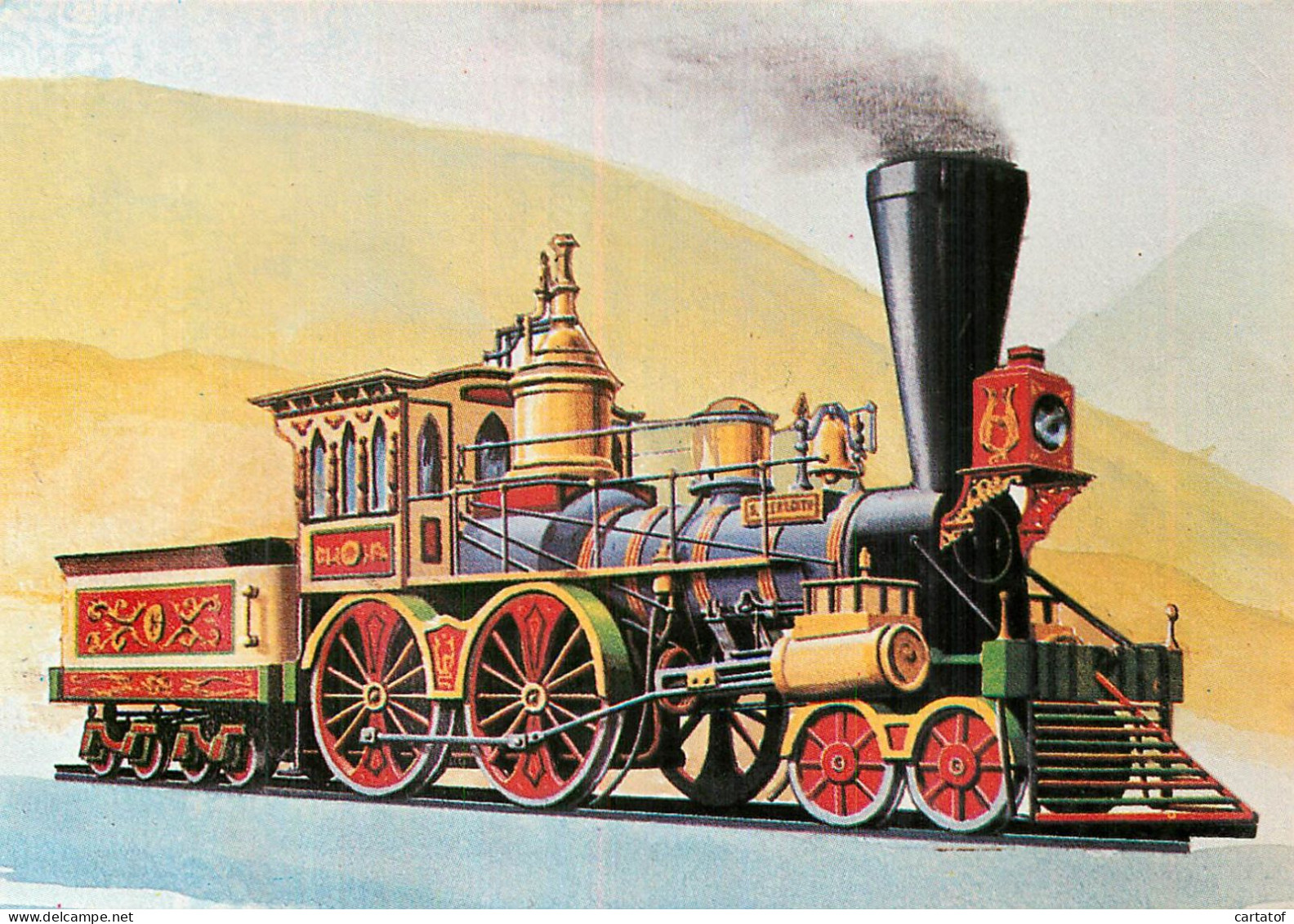 Locomotive Type 2B U.S.A. 1850 …MEREDITH - Materiaal
