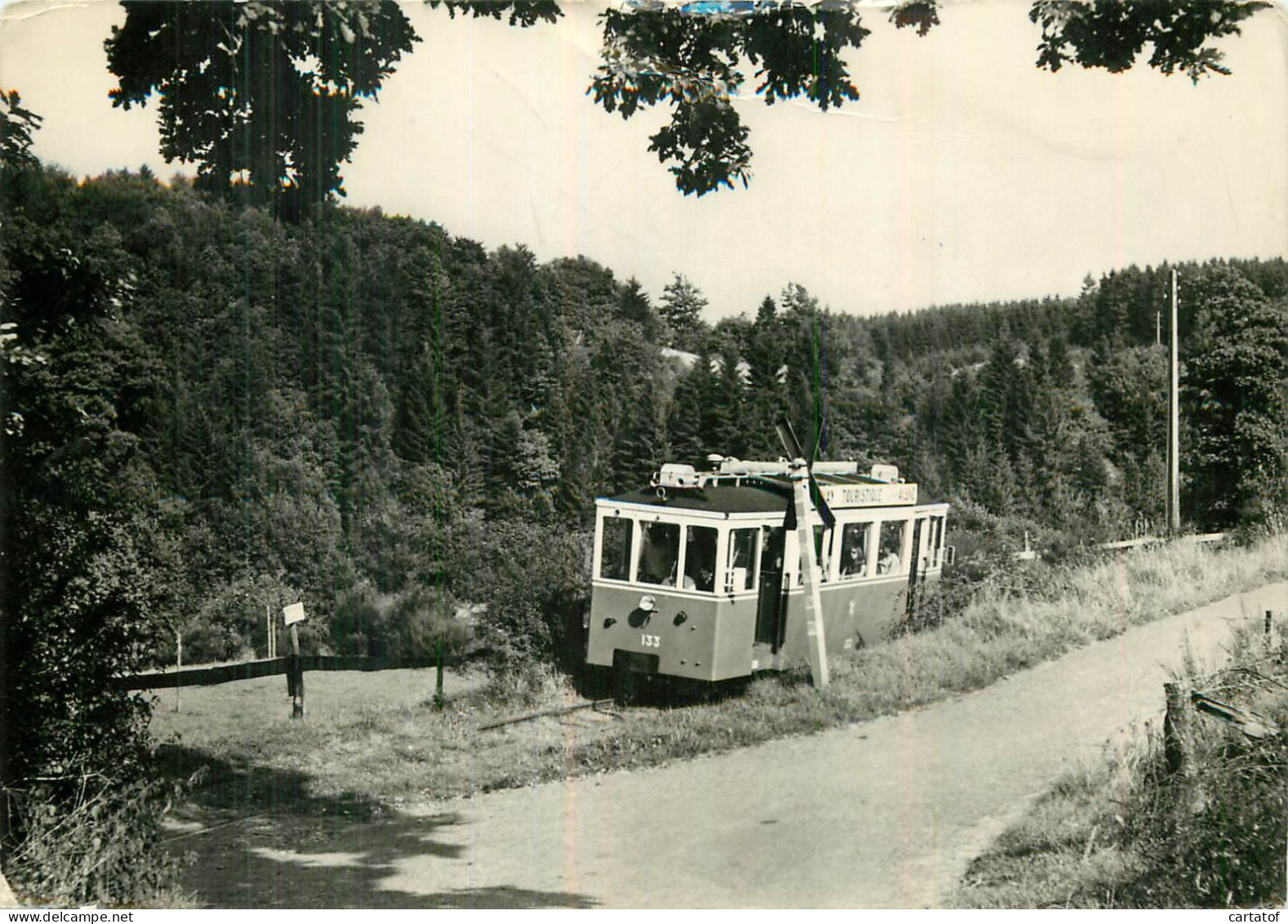 Tramway Touristique De L'Aisne . Ardennes Belges . Erezée-Amonines-Dochamps-Lamorménil - Tramways