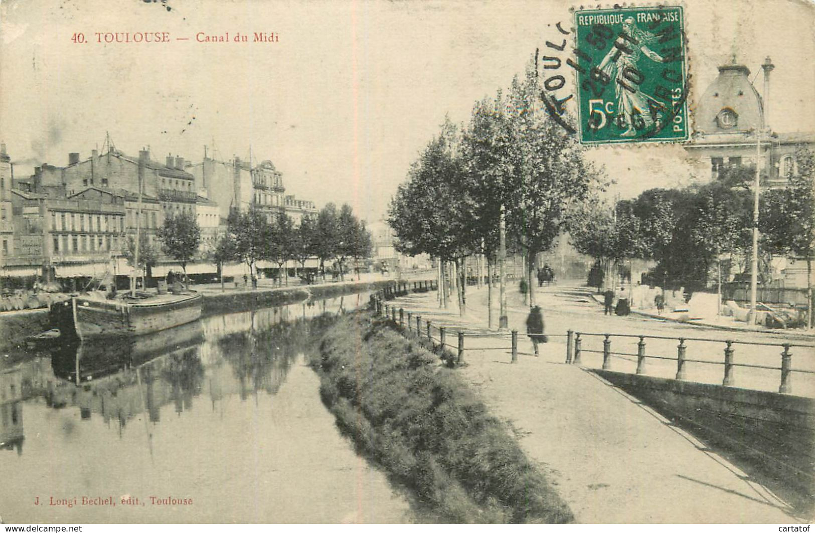 TOULOUSE . Canal Du Midi .  - Toulouse