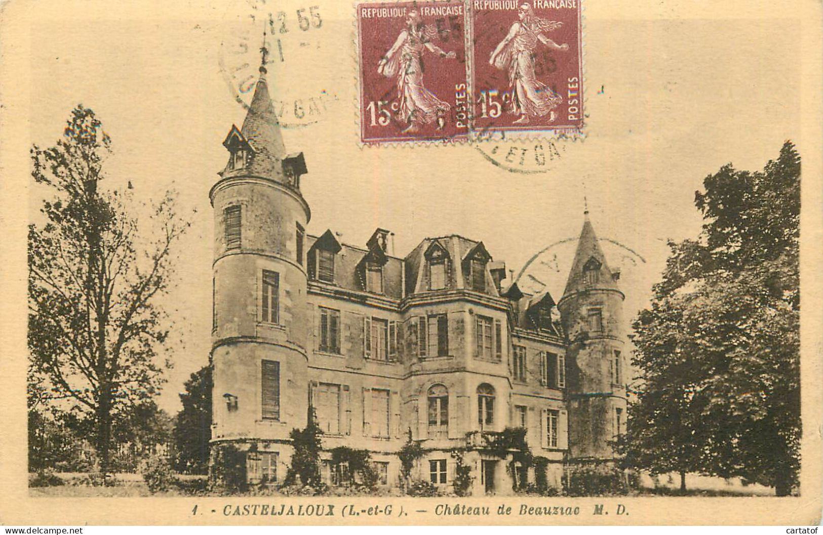 CASTELJALOUX . Château De Beauziac - Casteljaloux