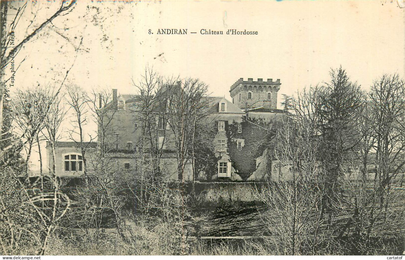 ANDIRAN . Château D'Hordosse . - Other & Unclassified