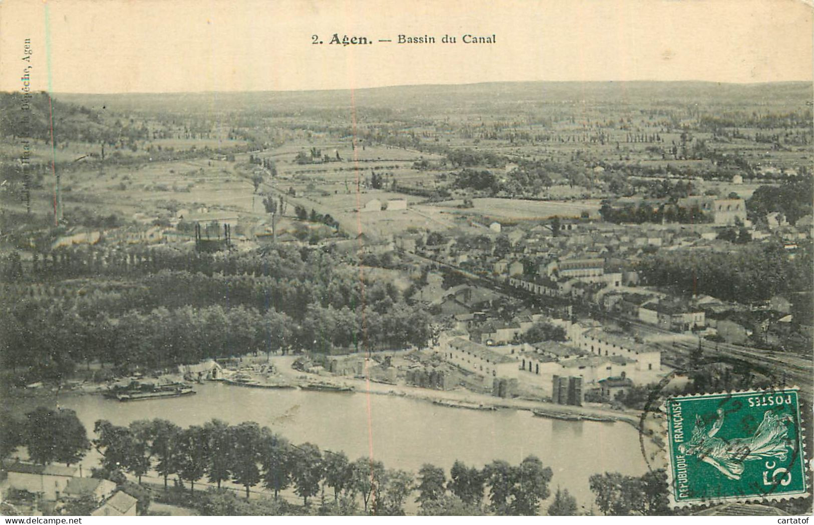 AGEN . Bassin Du Canal - Agen