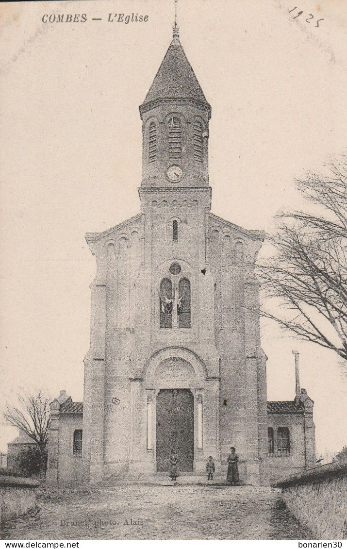 CPA 30 COMBE-SABRAN L'EGLISE - Sonstige & Ohne Zuordnung