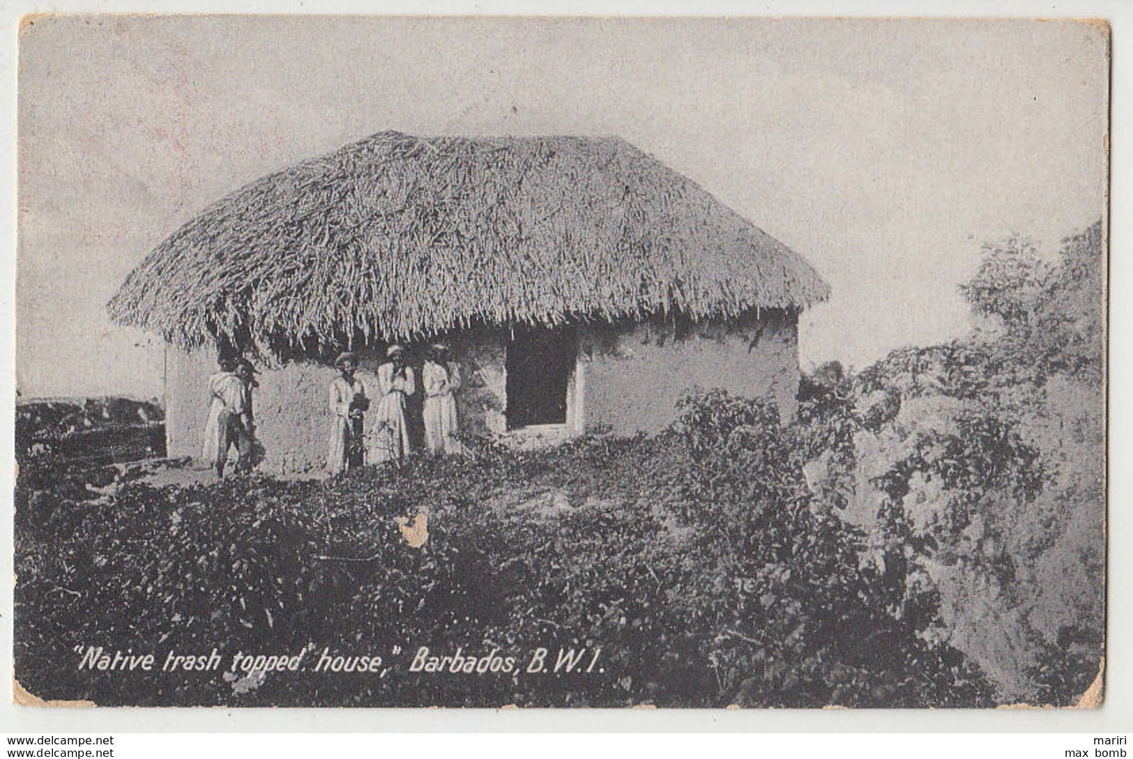 1924 BARBADOS (ANTILLE) NATIVE - E0624 * - Barbados (Barbuda)