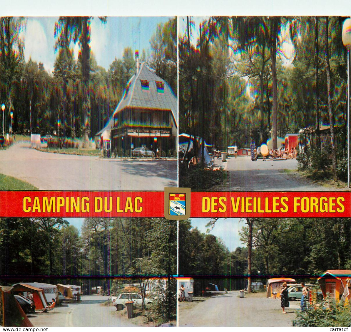 Le Camping Du LAC Des VIEILLES FORGES . ARDENNES . LES MAZURES . - Altri & Non Classificati