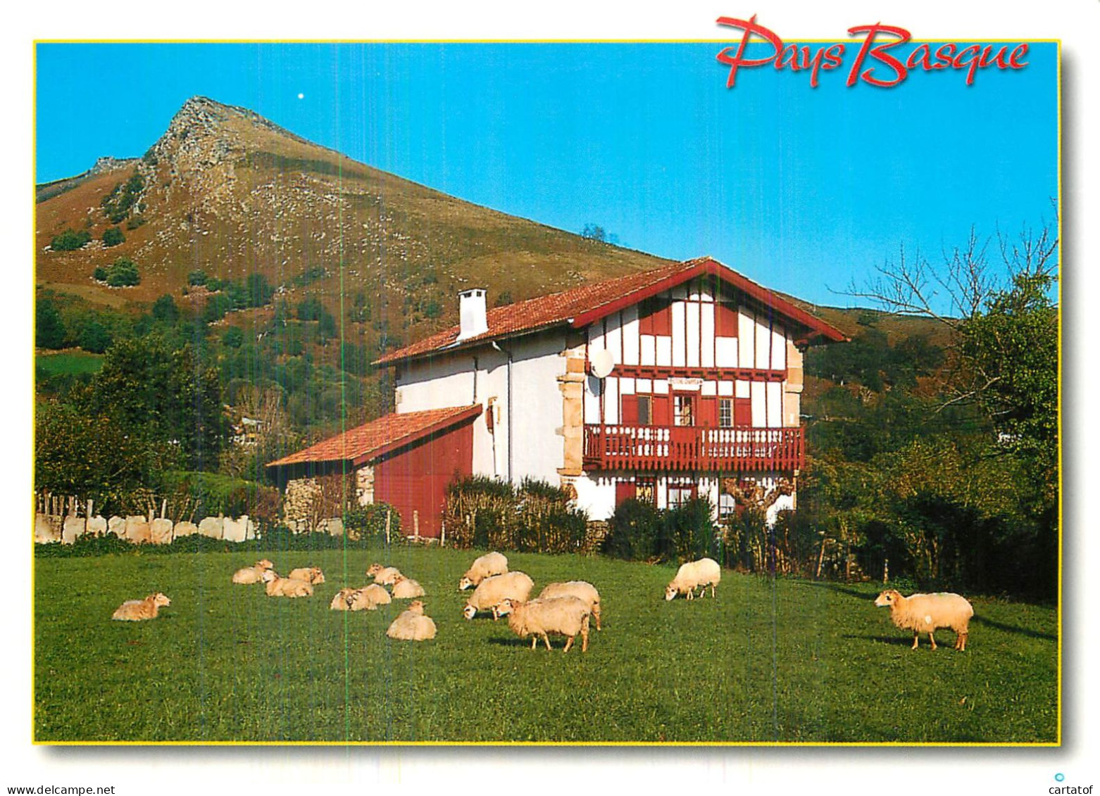 Maisons à SARE .  PAYS BASQUE - Sare