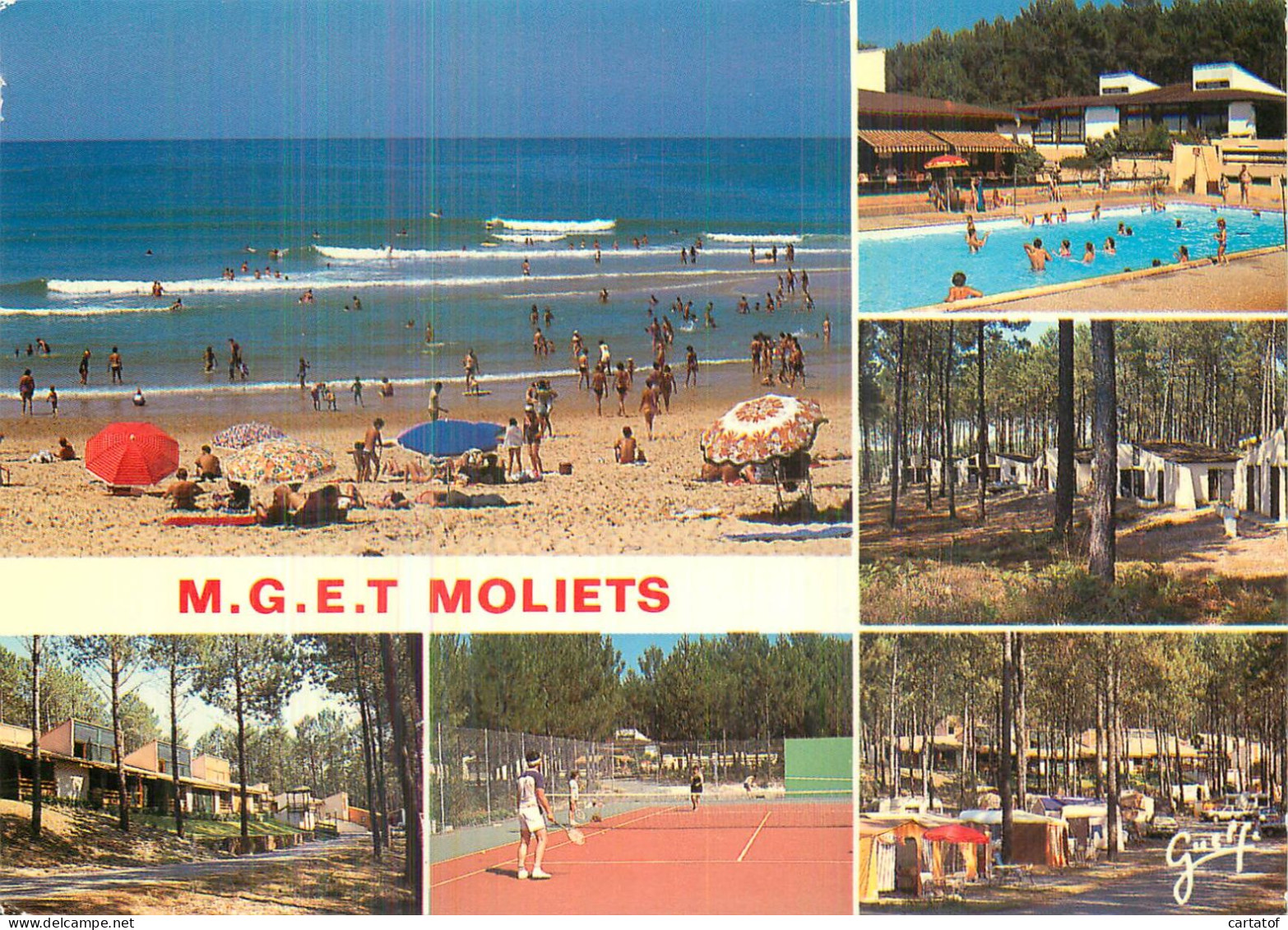 MOLIETS . Village Vacances Mutuelle Générale Equipement Et Transport . MESSANGES - Andere & Zonder Classificatie