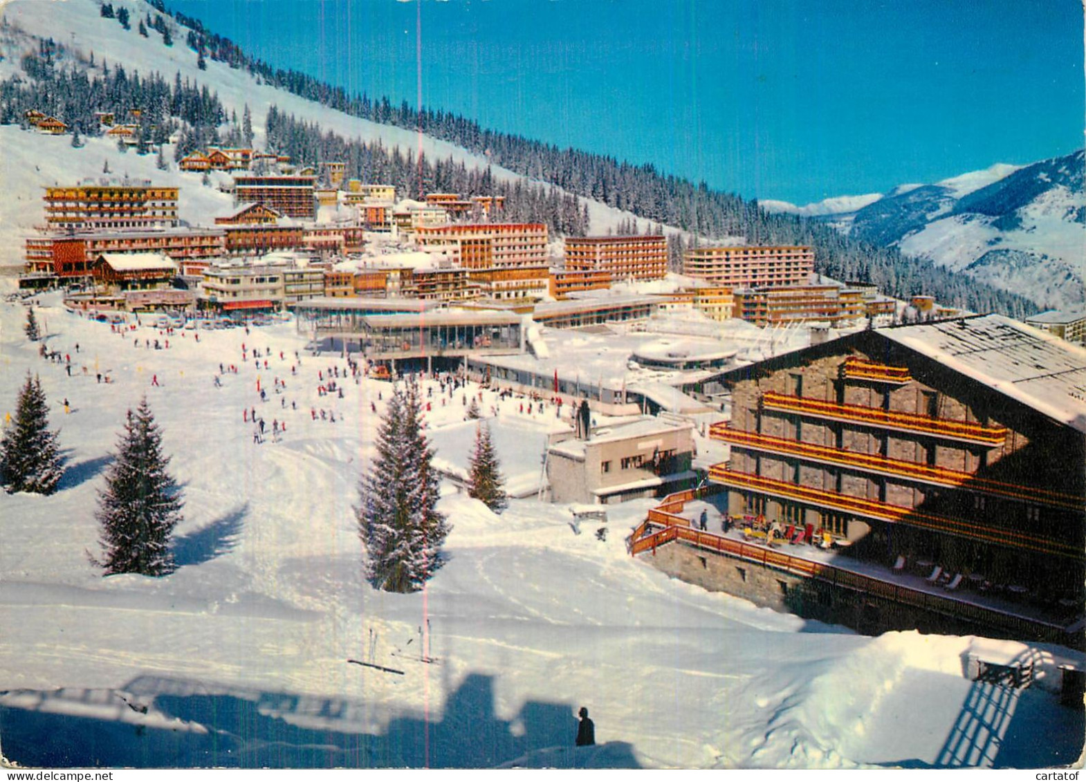 COURCHEVEL .  Vue Partielle De La Station - Courchevel