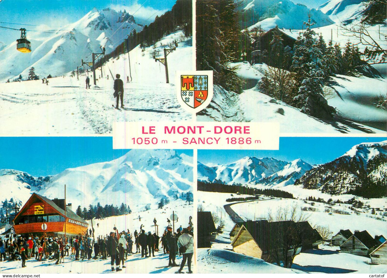 LE MONT DORE . SANCY .  CP Multivues - Le Mont Dore