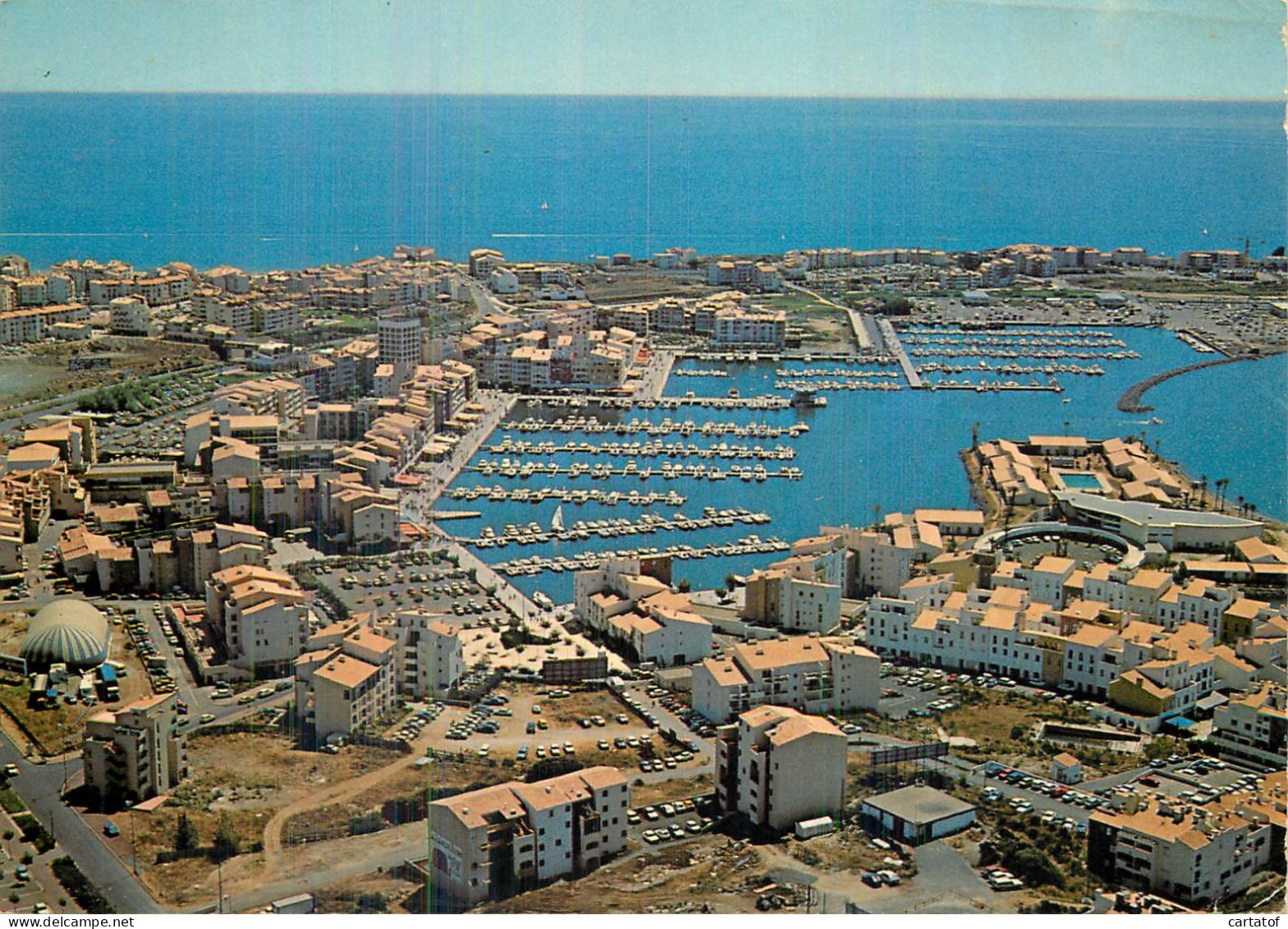 LE CAP D'AGDE . Vue Aérienne  - Andere & Zonder Classificatie