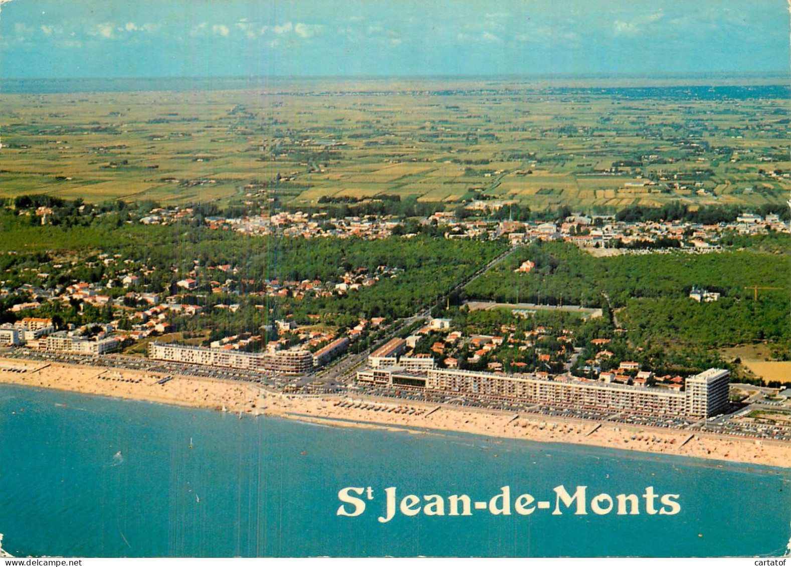 SAINT JEAN DE MONTS . La Plage .  Avenue De La Forêt - Saint Jean De Monts